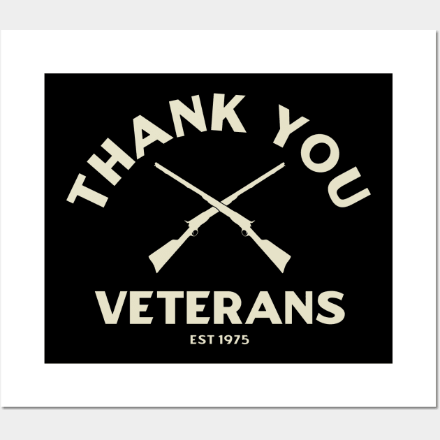 Thank You Veterans Wall Art by dentikanys